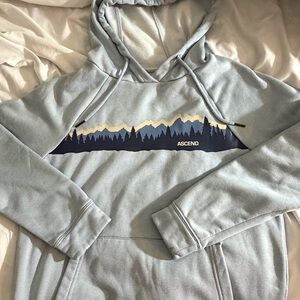Ascend Light Gray Hoodie